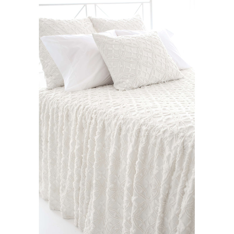 Pine Cone Hill Candlewick Dove Single Bedspread Wayfair.ca
